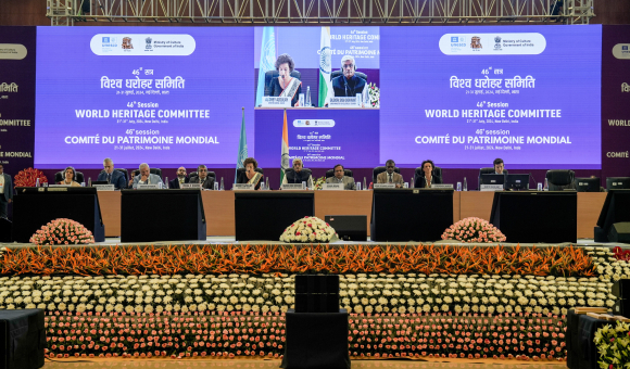Comité du patrimoine mondial à New Delhi 2024 © UNESCO