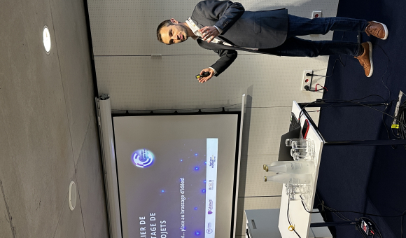 Introduction à l'atelier de montage de projet européen par Adrien Sellez