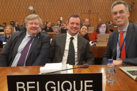 Kris Dierckx, Gillis Ooghe, Maxime Woitrin, Amandine van Zuylen, Gislaine Devillers ©DGWB Kris Dierckx, Gillis Ooghe, Maxime Woitrin ©DGWB